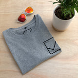 CORE // SHORT SLEEVE T-SHIRT // MELANGE GREY
