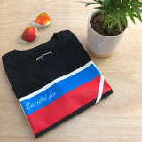 MONDIAL // SHORT SLEEVE T-SHIRT // BLACK