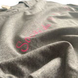 WOMENS SOCIETY FLO // SHORT SLEEVE T-SHIRT // GREY-PINK