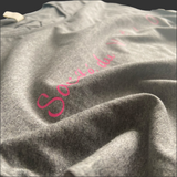 MENS SOCIETY FLO // SHORT SLEEVE T-SHIRT // GREY-PINK